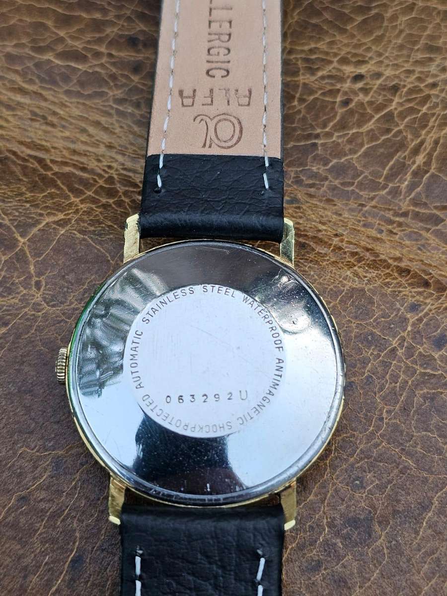 Rare Vintage Anker 20 micron gold plated 25 Jewel automatic