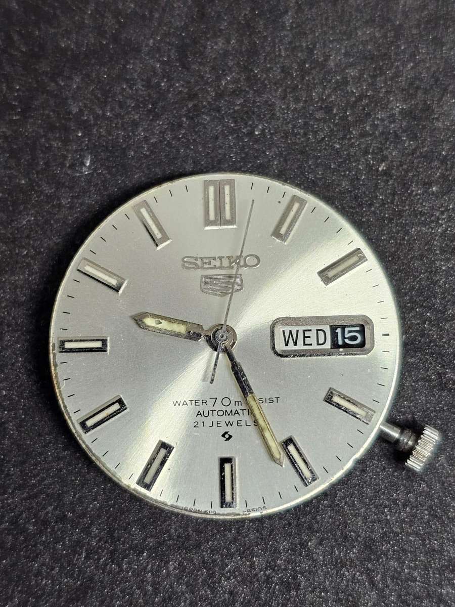 Seiko 6119c Movement (Working) and 2 dials