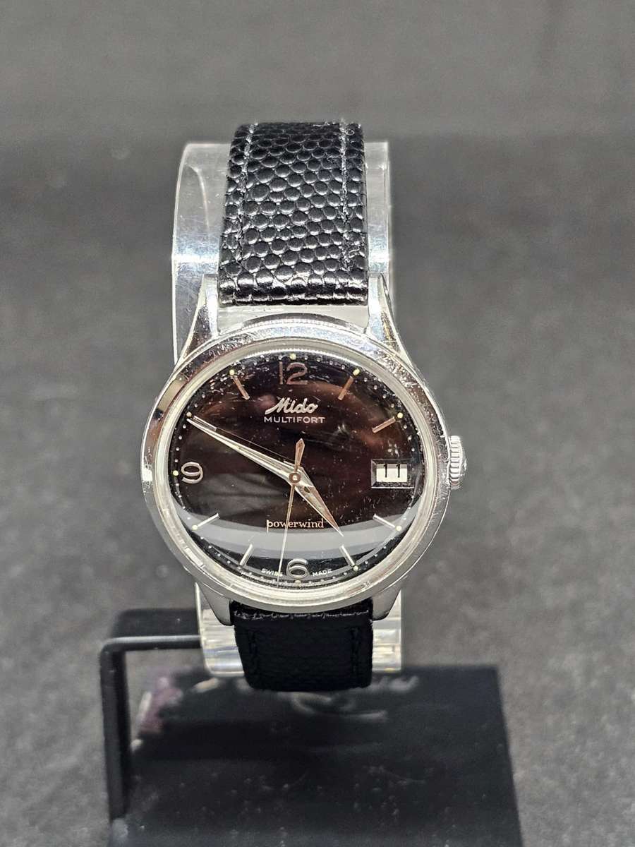 Stunning Vintage Mido Multifort Powerwind