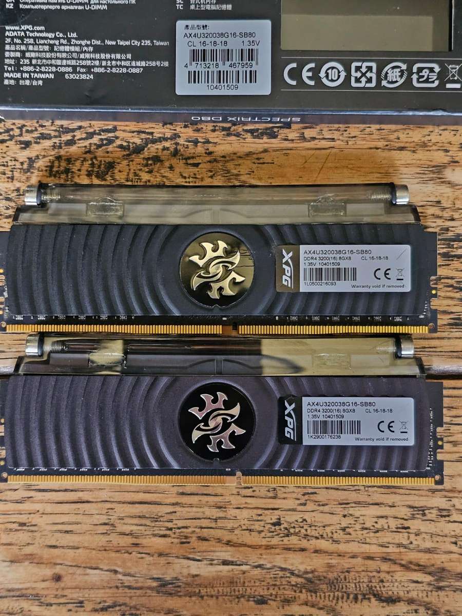 ADATA XPG SPECTRIX D80 Ram 2 x 8gb