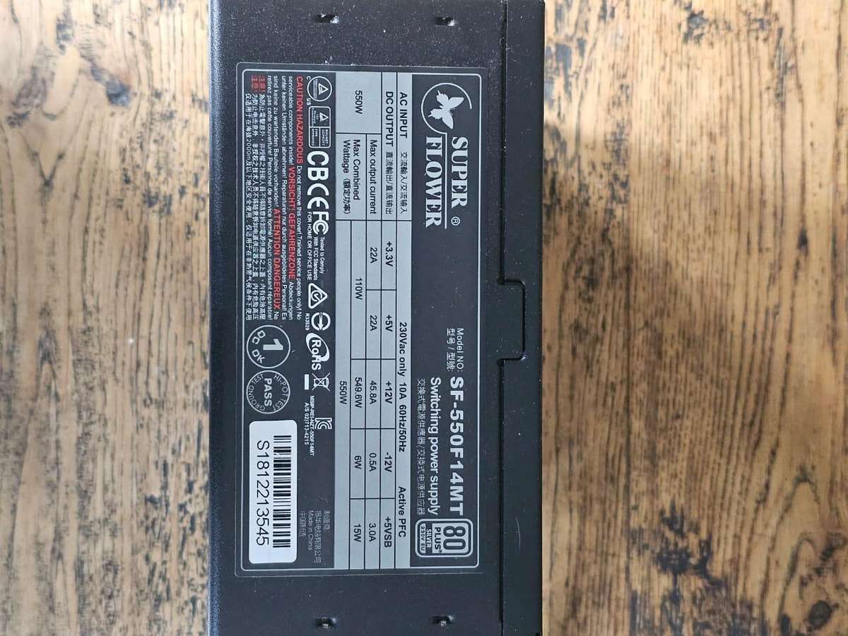 Flower Power 550w Silver Series