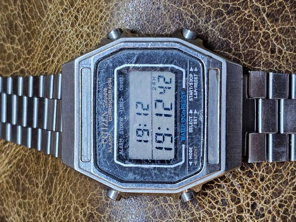 Vintage Citizen Seven Digital watch (Fully working)
