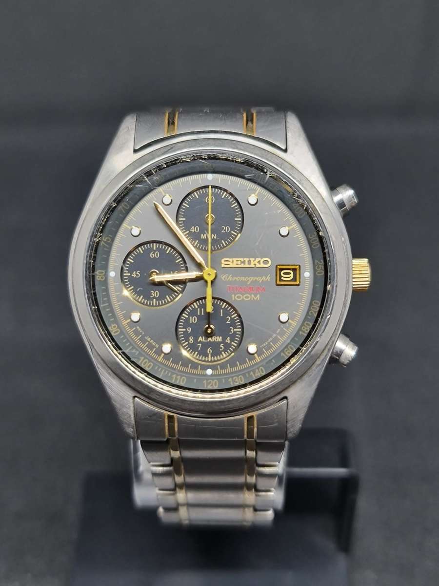 Seiko Chronograph Titanium (7T63-0FD0)