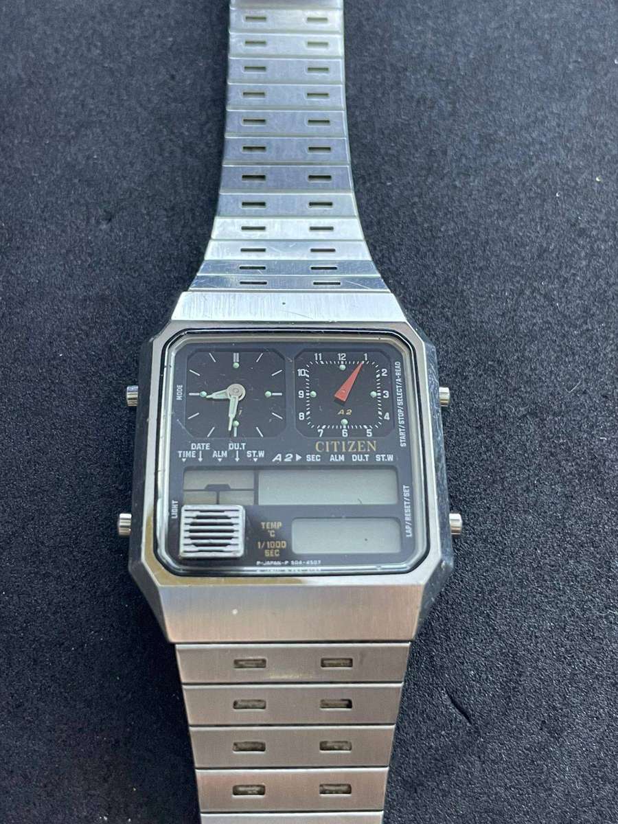 Rare Citizen  Temp Ana Digi Temp Watch (Not Working)