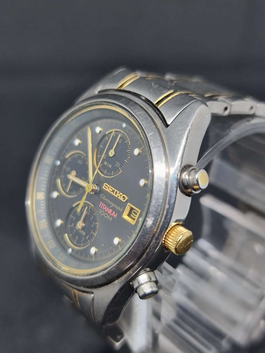 Seiko Chronograph Titanium (7T63-0FD0)
