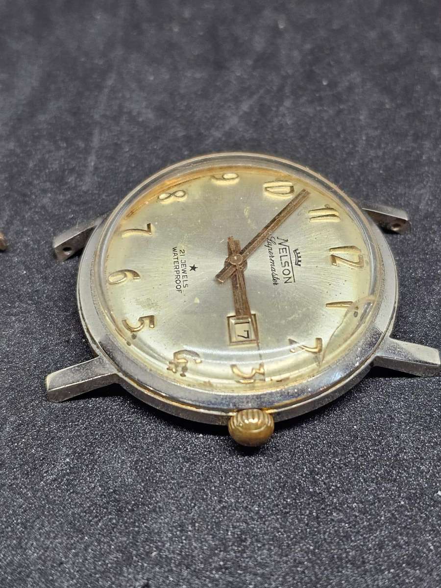 4 Vintage Mechanical Watches (all working)