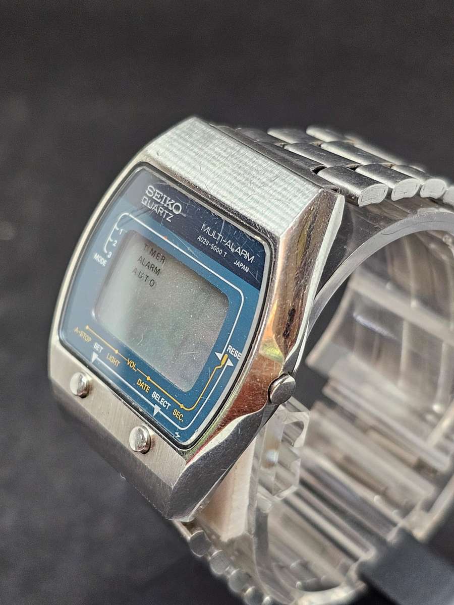 Vintage Seiko A029-5000 LCD (Fully Working)