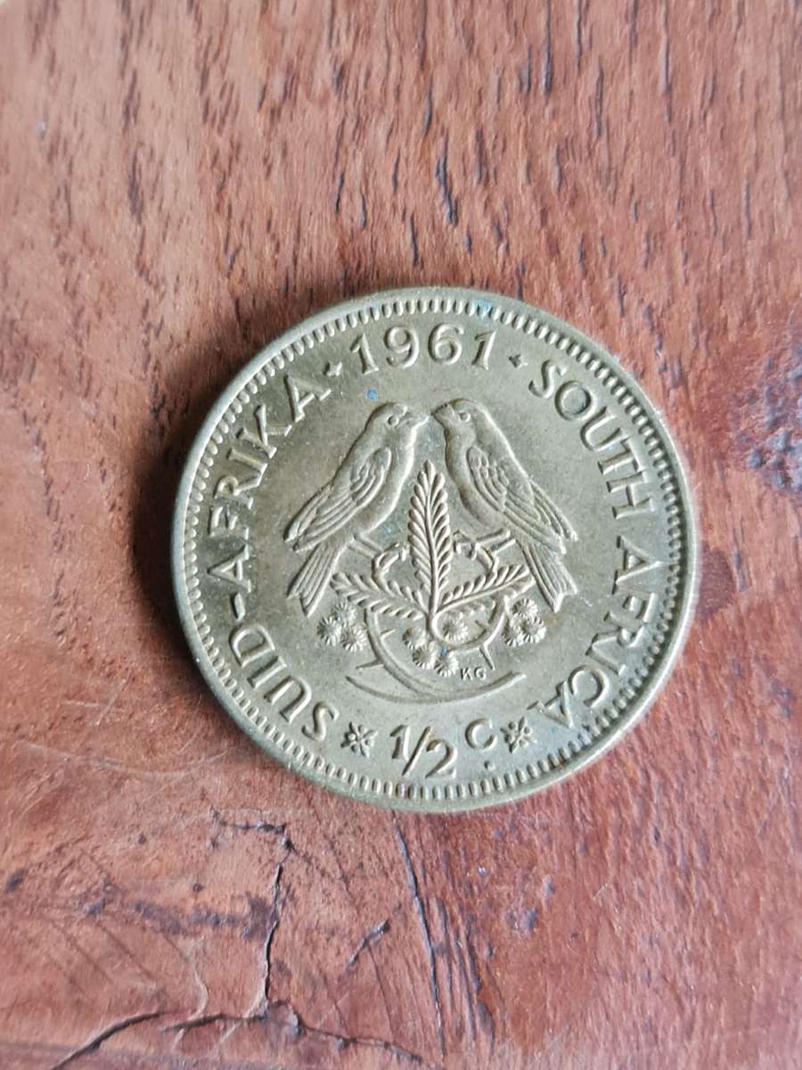 1960s Half Cent Coins