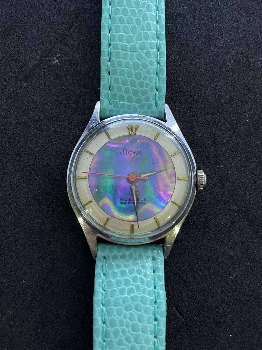 Vintage Stowa Mechanical with mother of pearl dial watch