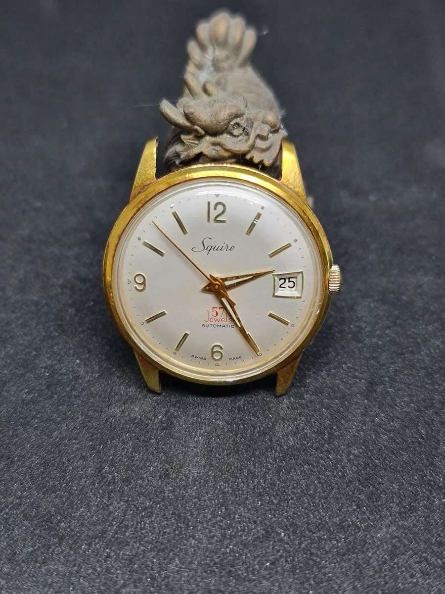 Vintage Squire 57 Jewel Automatic