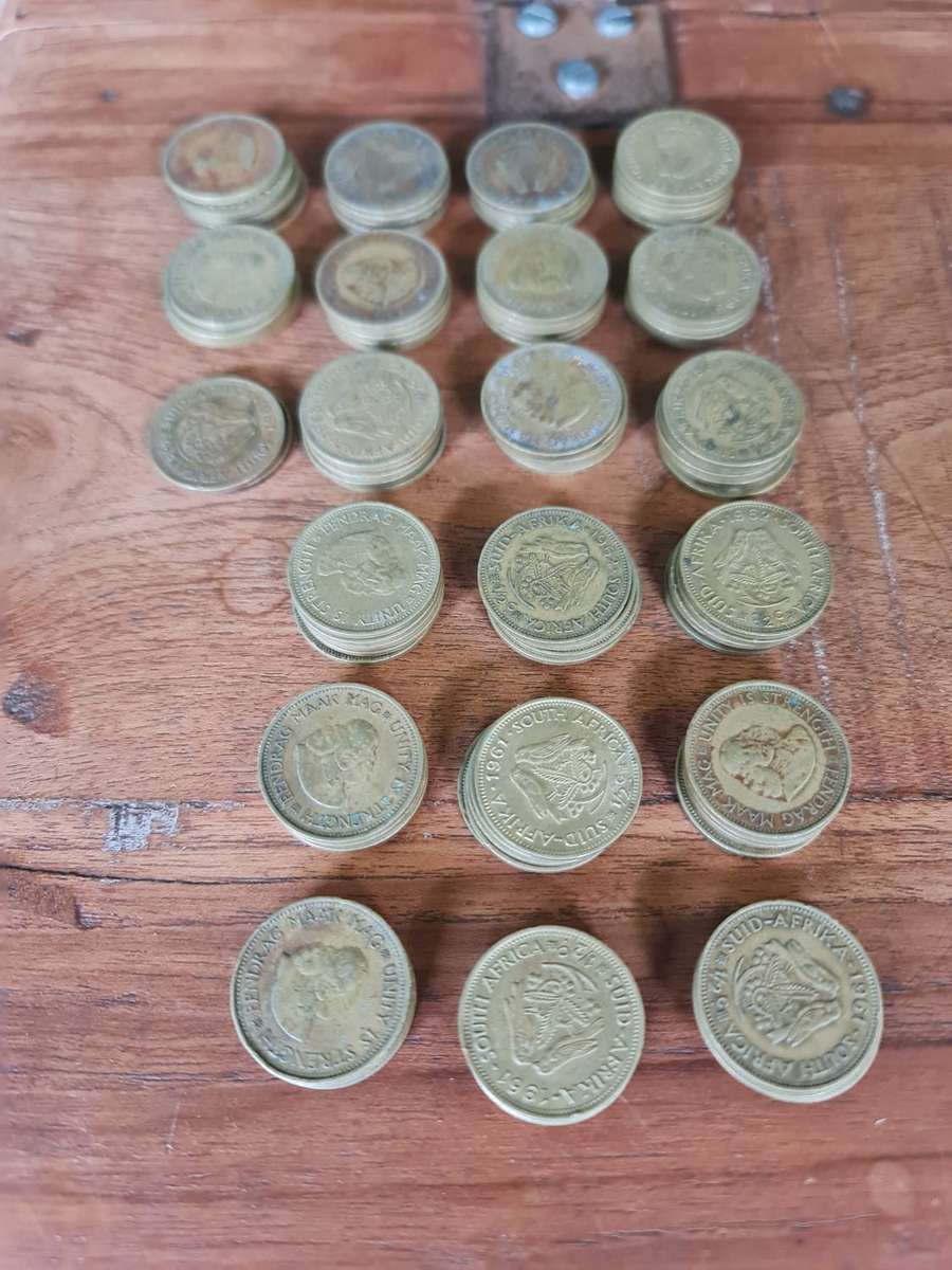 1960s Half Cent Coins