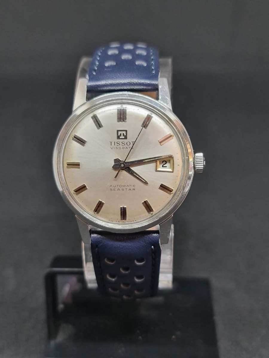 Vintage Swiss Tissot Visodate Automatic Seastar