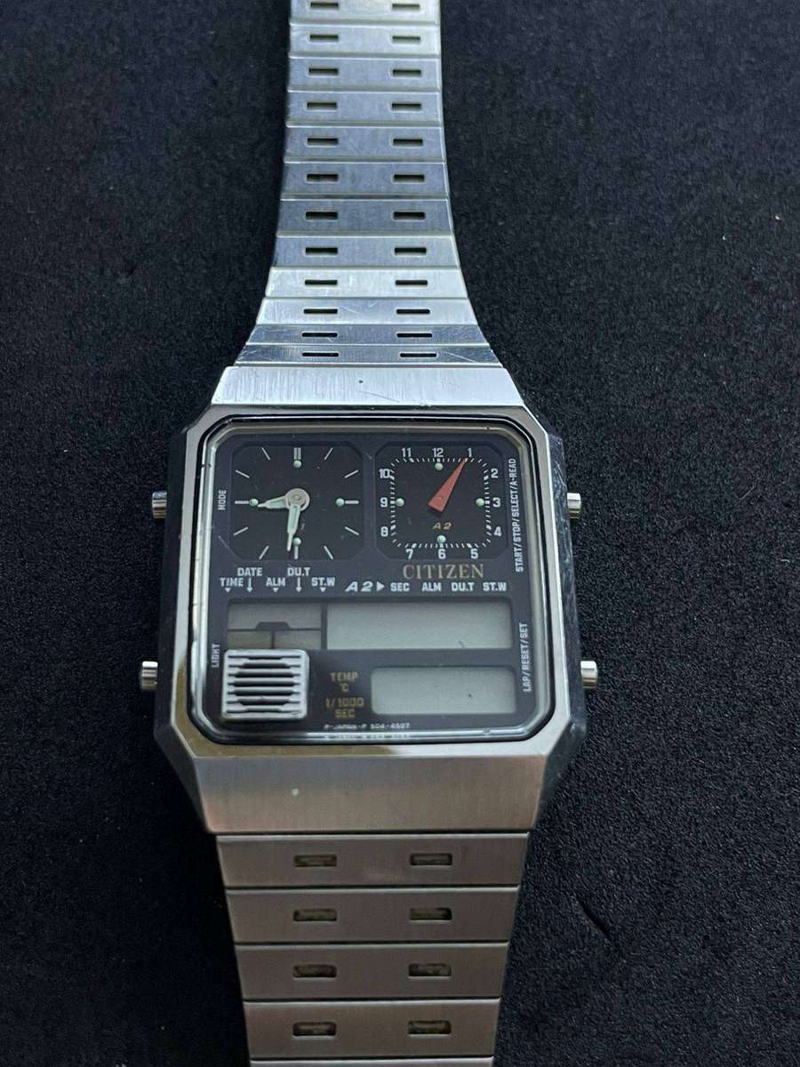 Rare Citizen  Temp Ana Digi Temp Watch (Not Working)