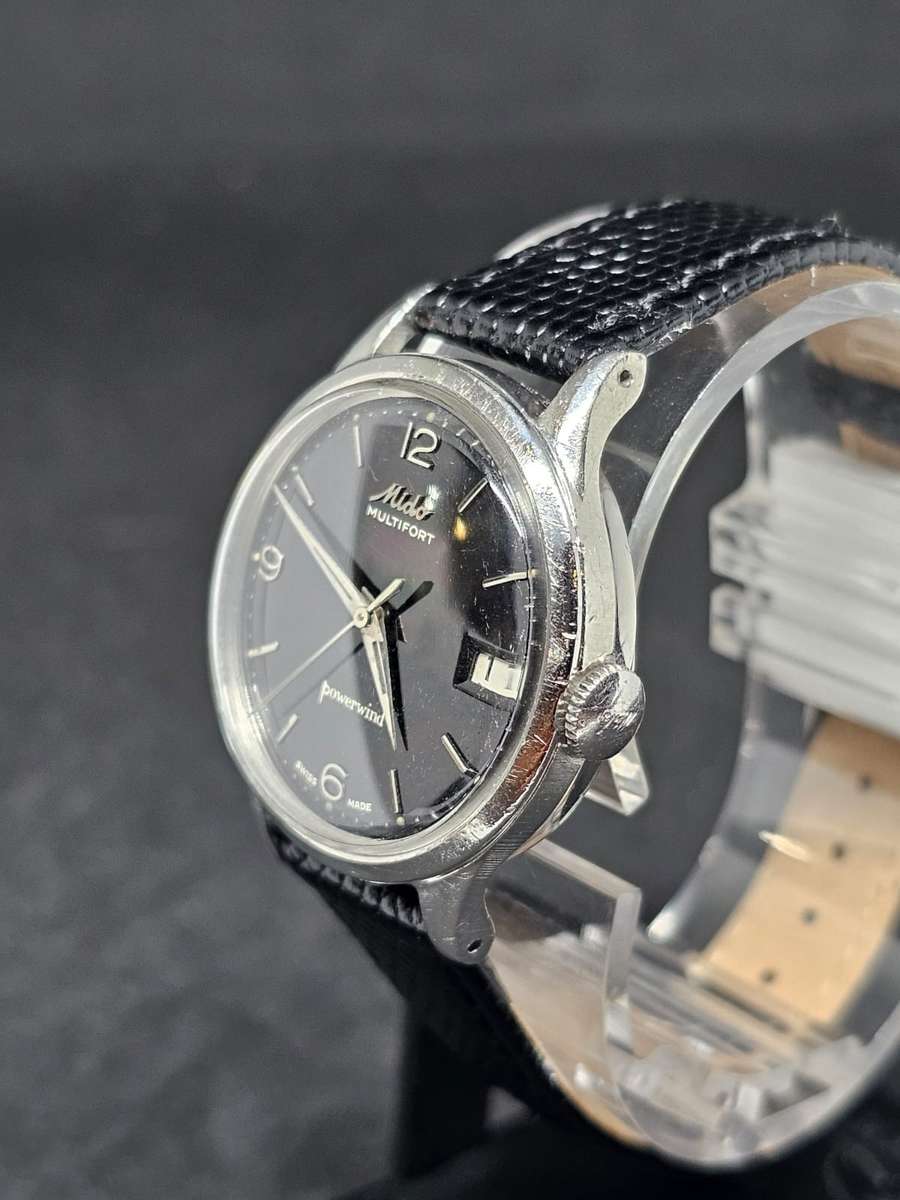 Stunning Vintage Mido Multifort Powerwind