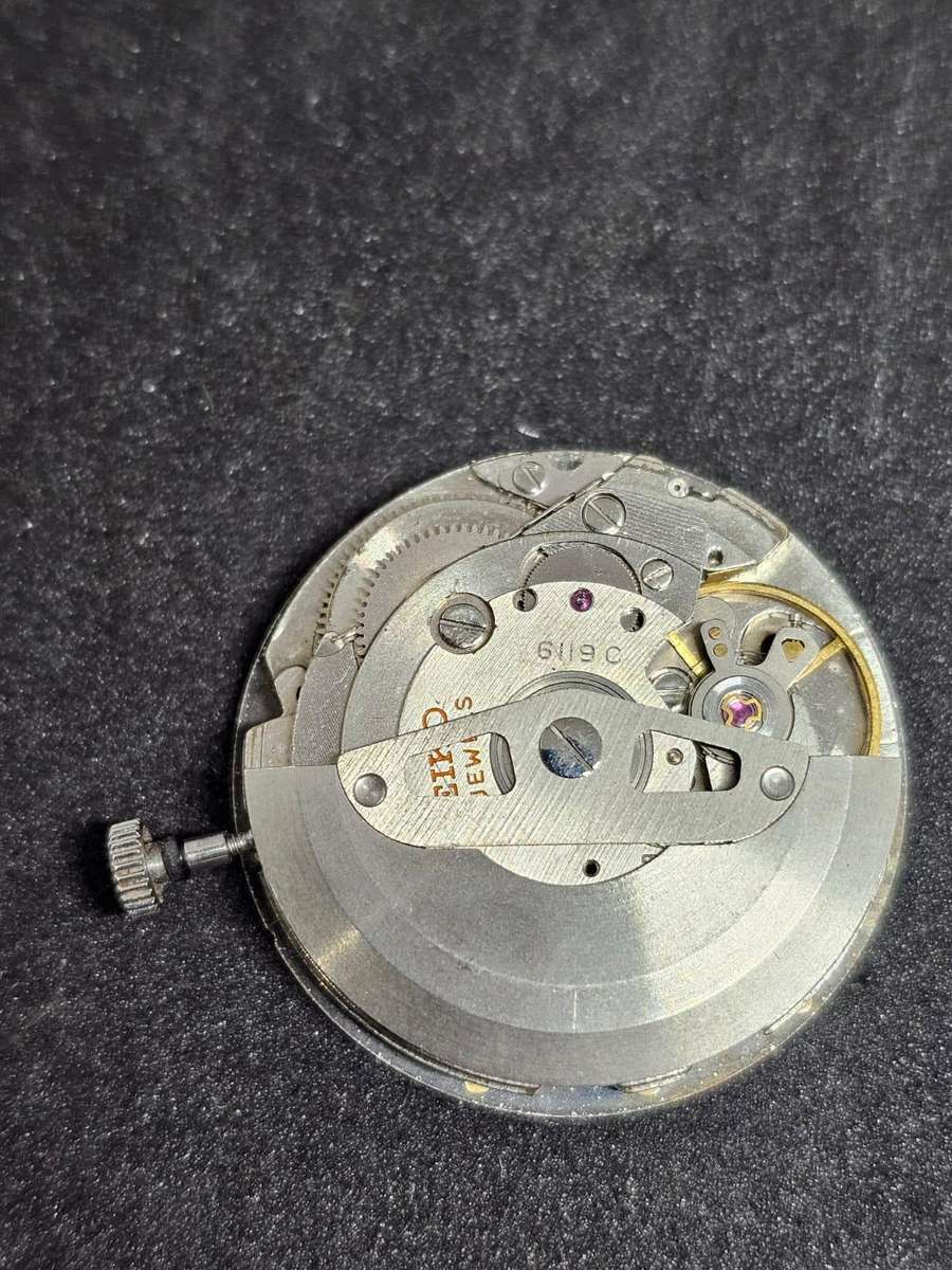 Seiko 6119c Movement (Working) and 2 dials