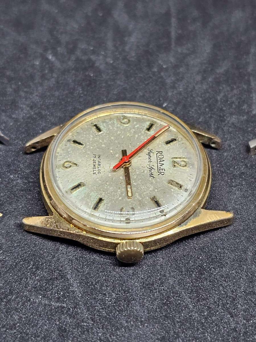 4 Vintage Mechanical Watches (all working)