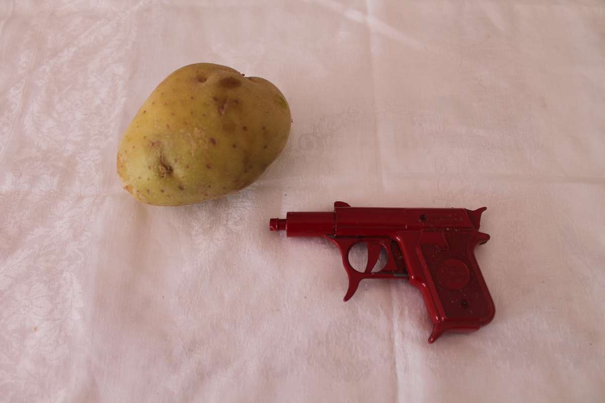 Diecast Potato Gun Defender Crime Fighter