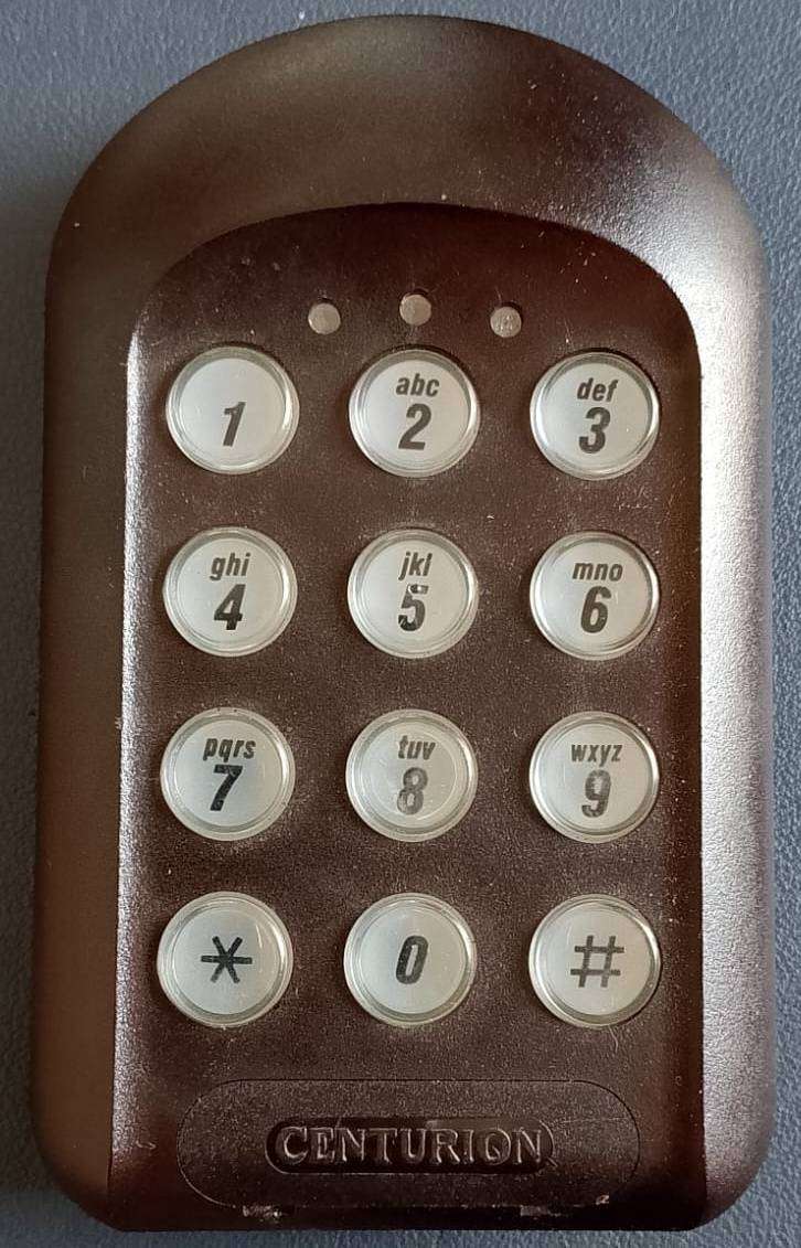 Centurion Access Keypad - SmartGuard Black