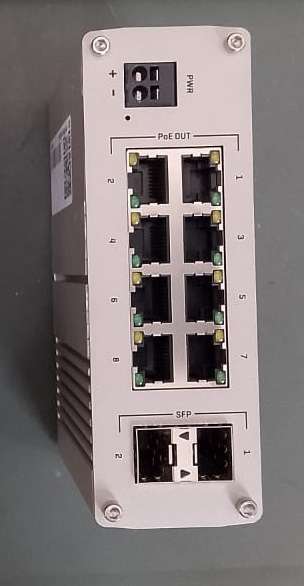 8 Port Teltonika TSW200 Industrial Switch 2x SFP