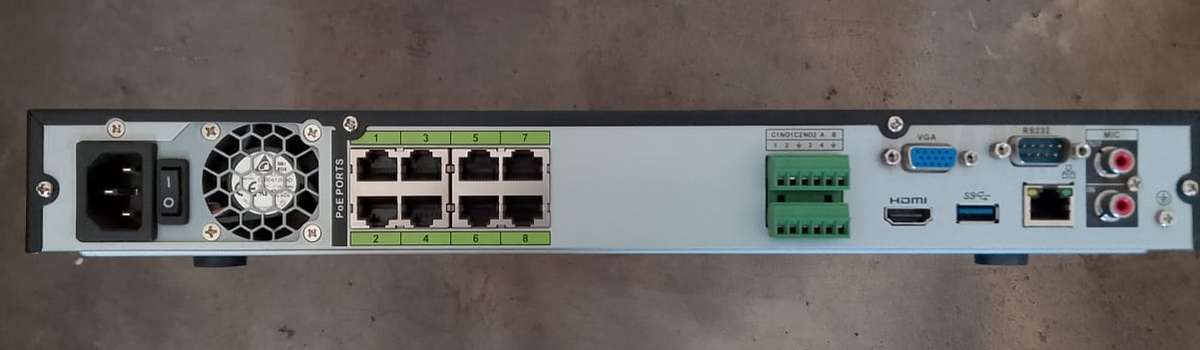 Dahua 16 channel NVR & 2TB HDD - DHI-NVR5216-8P-I