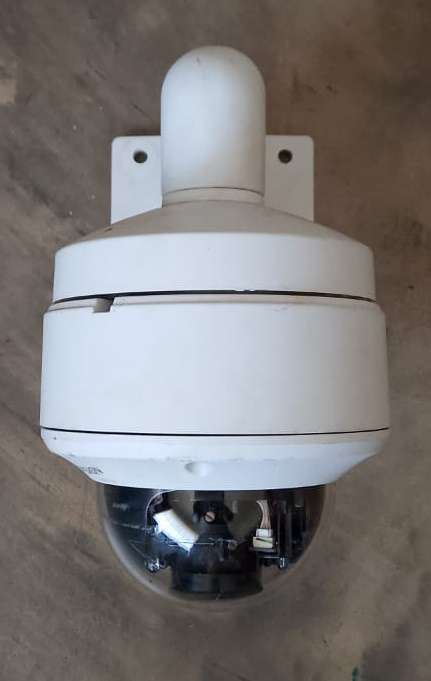 3 x Hikvision Dome cameras - on Mounting brackets