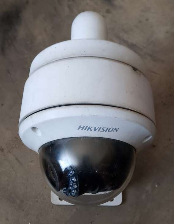 3 x Hikvision Dome cameras - on Mounting brackets