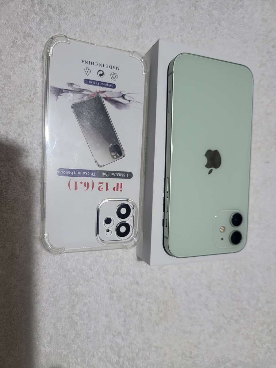 iPhone 12 - Green - 128GB - Excellent Condition - Boxed - With Extras