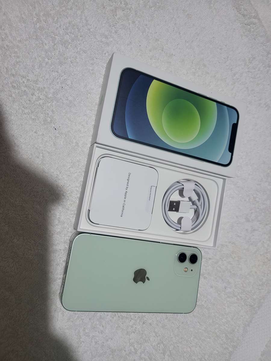 iPhone 12 - Green - 128GB - Excellent Condition - Boxed - With Extras