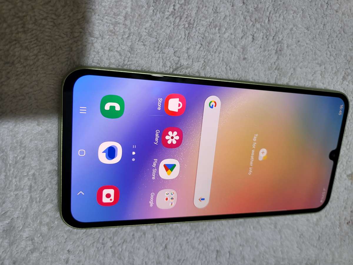 Samsung Galaxy - A34 - 5G - Dual Sim - 128GB - Lime - Excellent Condition - With Extras