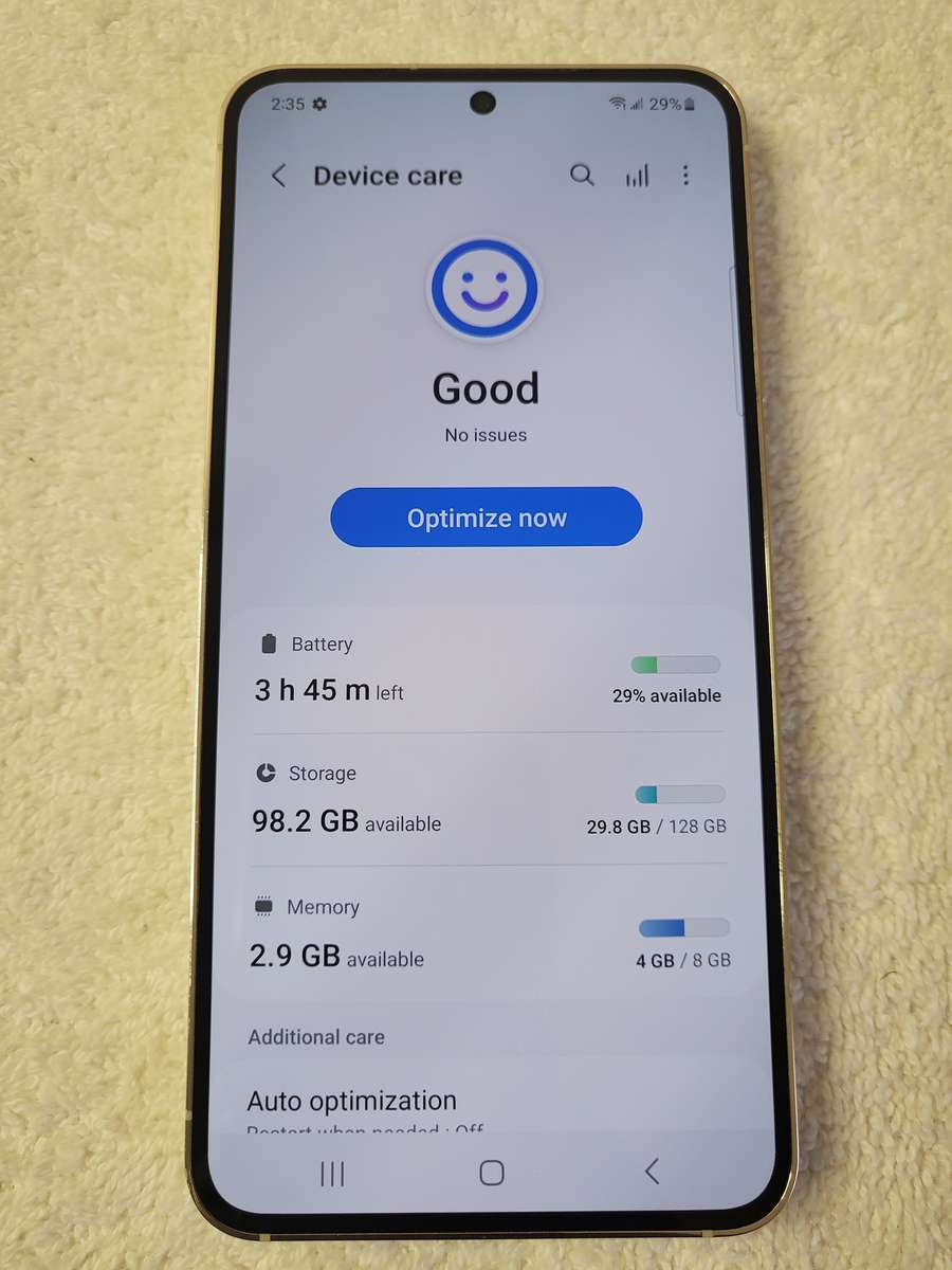 Samsung Galaxy - S23 - 5G - 128GB  - Phantom Cream - Excellent Condition - With Extras