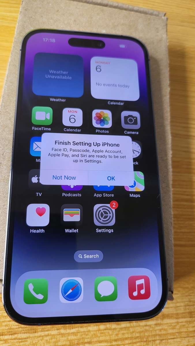 iPhone 14 Pro | Dual eSim | Deep Purple | 256GB | With Extras