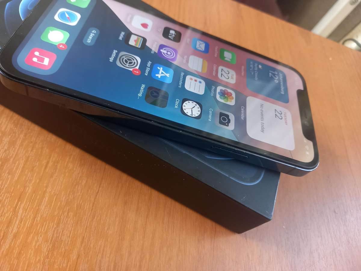 iPhone 12 Pro Pacific Blue 256GB with Extras