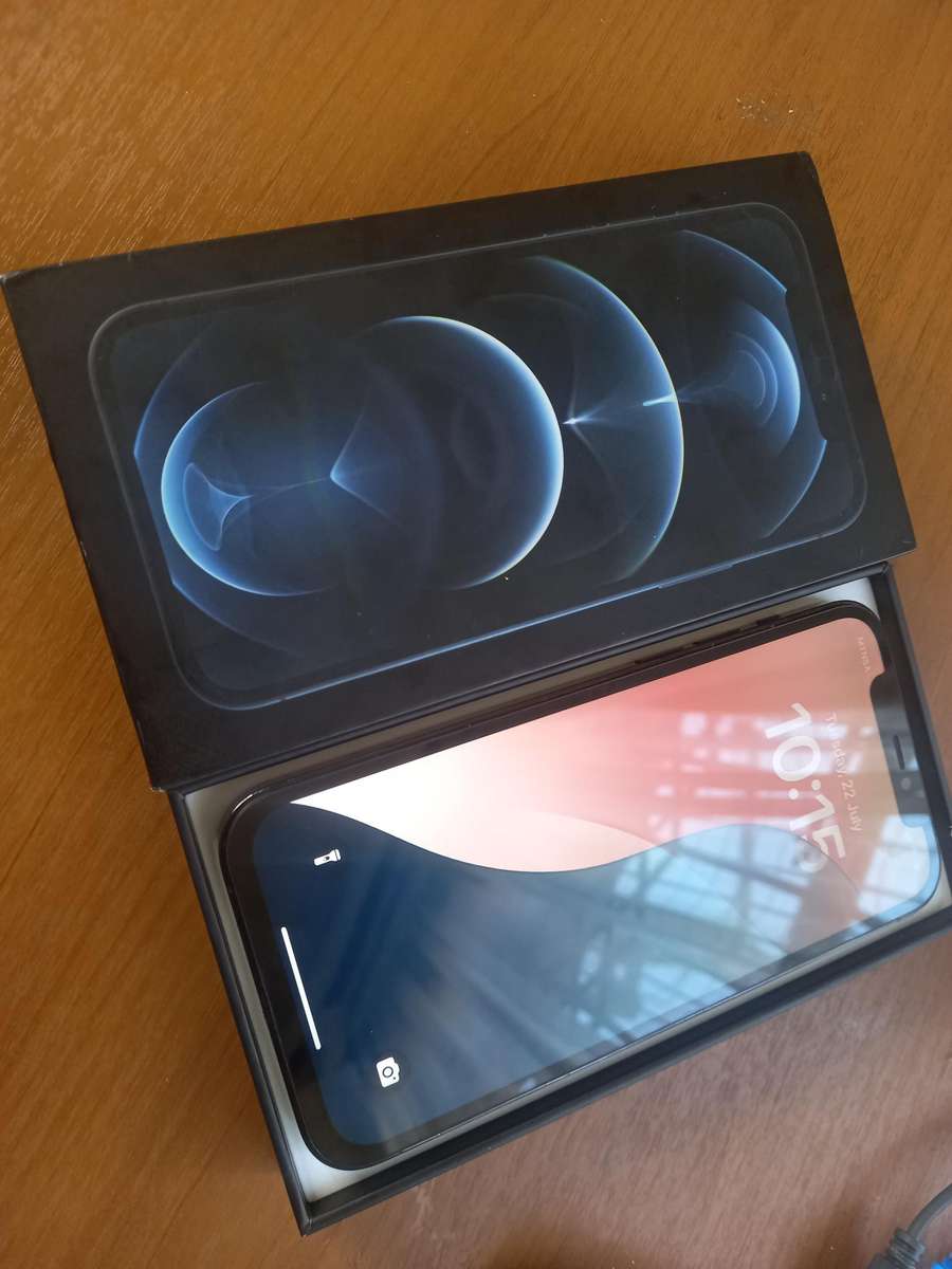 iPhone 12 Pro Pacific Blue 256GB with Extras