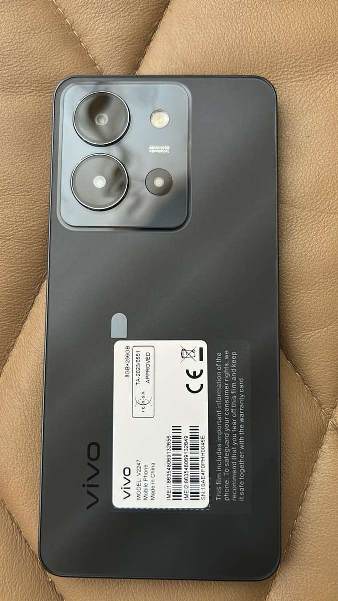 Vivo | Y36 | Black | 256GB | Dual Sim | New Open Box
