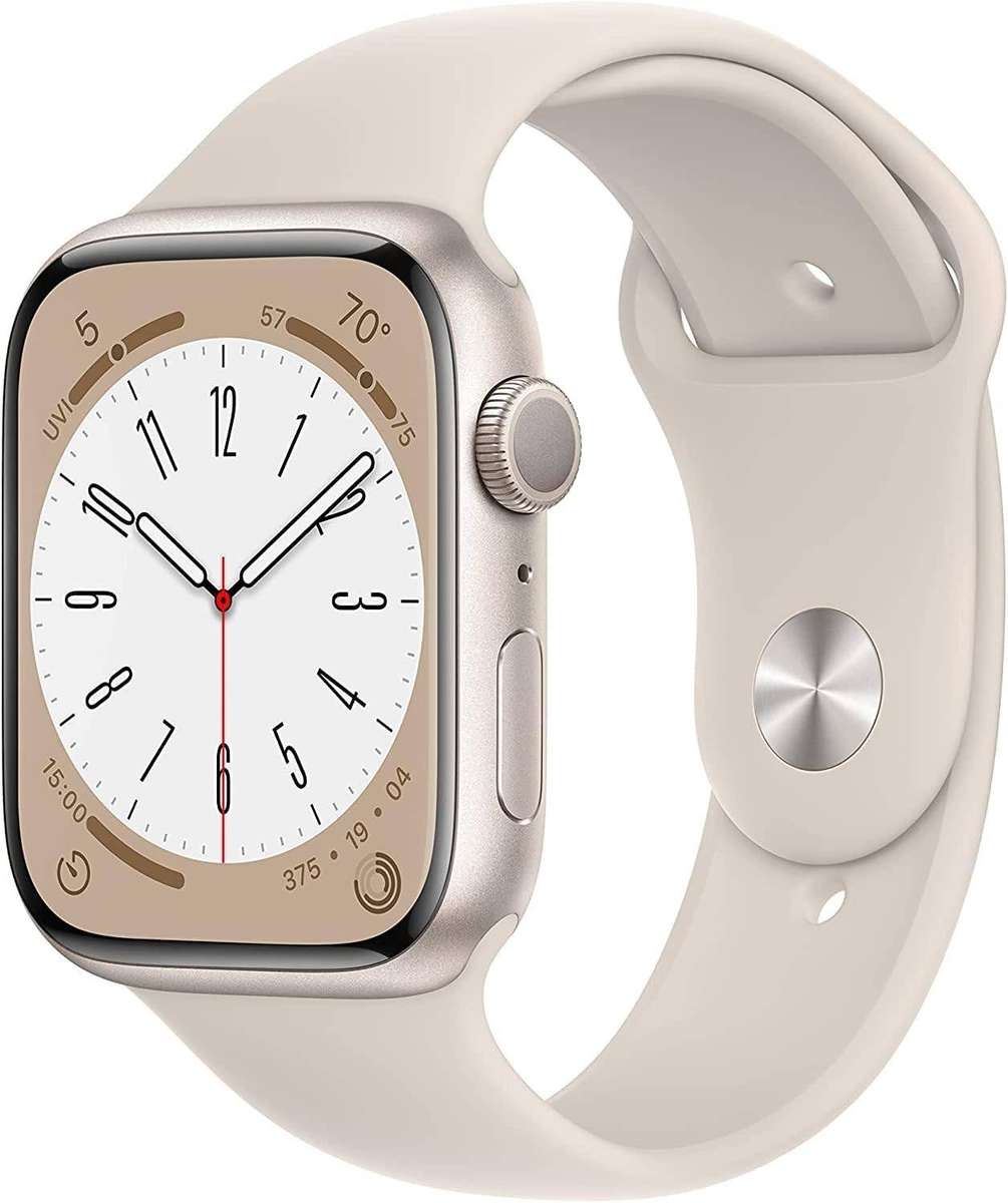Apple Watch | Series 8 | 41mm | 32GB | GPS + Cellular | Starlight | Very Good Condition