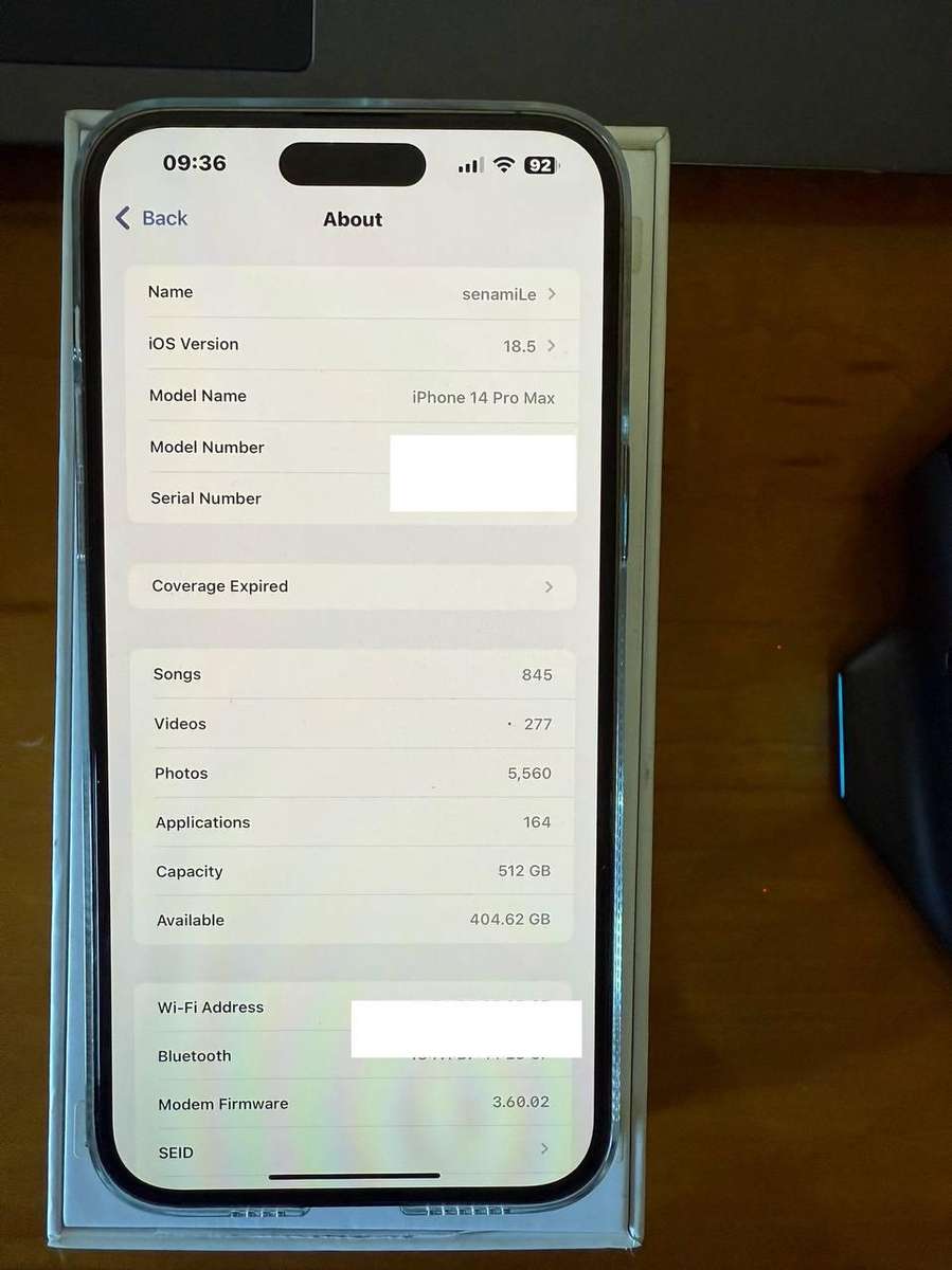 iphone 14 promax 512