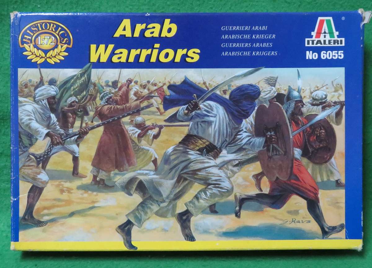 **Italeri**Model kit**Arab Warriors (50 Parts)**1/72**Vintage**