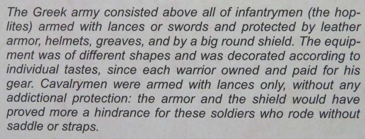 **Nexos/Italeri**Model kit**Greek Infantry (64 Parts))**Vintage**Scale 1/72**