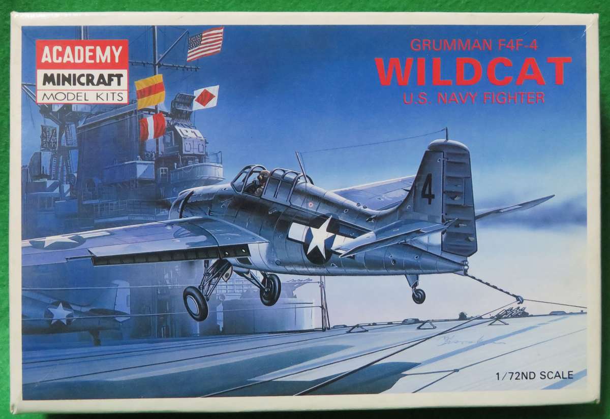 **Academy**Model kit**WILDCAT - Grumman F4F-4**Scale 1:72**