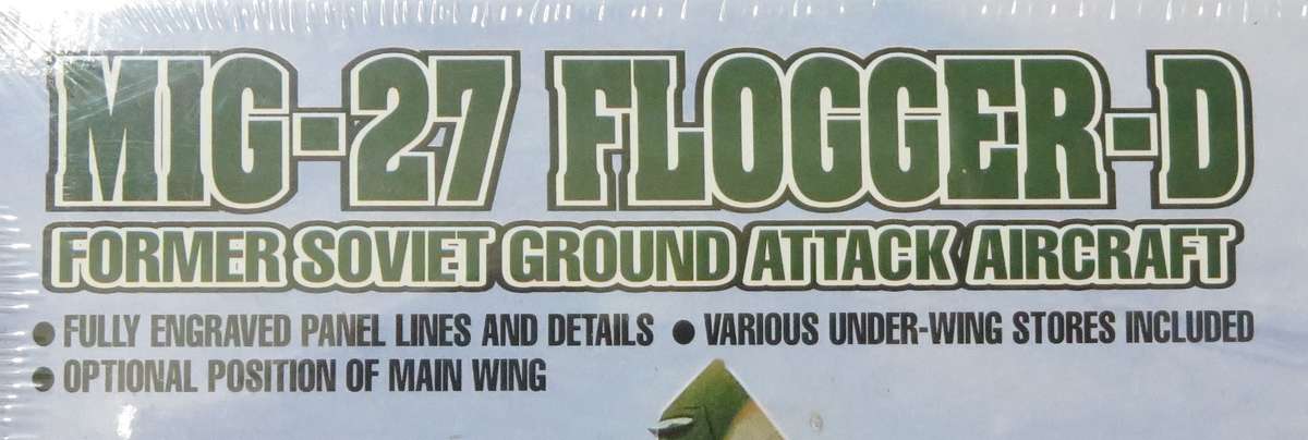 **Academy**Model kit**MIG-27 Flogger -D**Scale 1:72**Box still sealed**