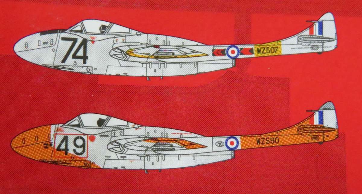 **Airfix**Model kit**De Havilland Vampire T.11**Scale 1:72**Box still sealed**