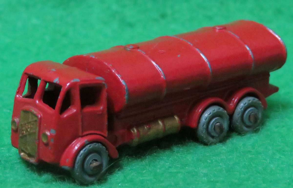 **Lesney No.**E.R.F. ESSO Petrol Tanker - Gold grill & Diesel tanks **Made in England**Vintage**