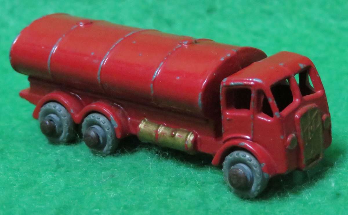 **Lesney No.**E.R.F. ESSO Petrol Tanker - Gold grill & Diesel tanks **Made in England**Vintage**