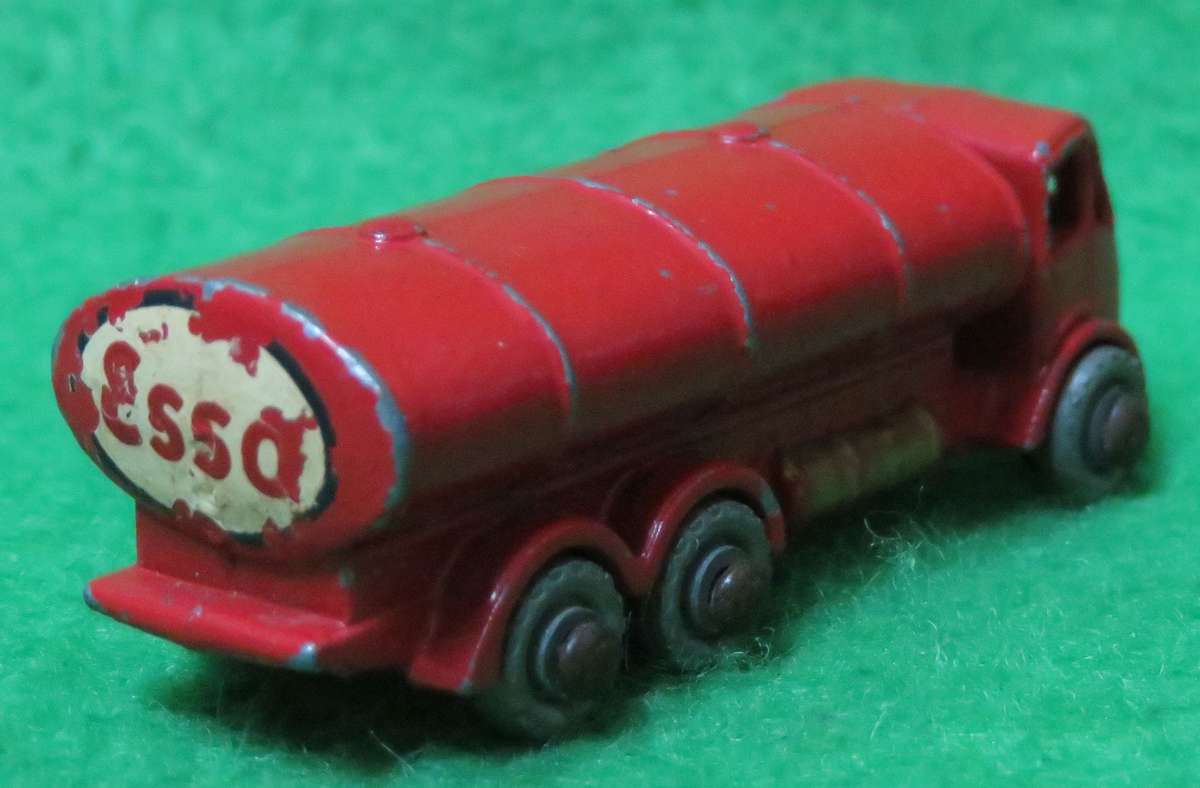**Lesney No.**E.R.F. ESSO Petrol Tanker - Gold grill & Diesel tanks **Made in England**Vintage**