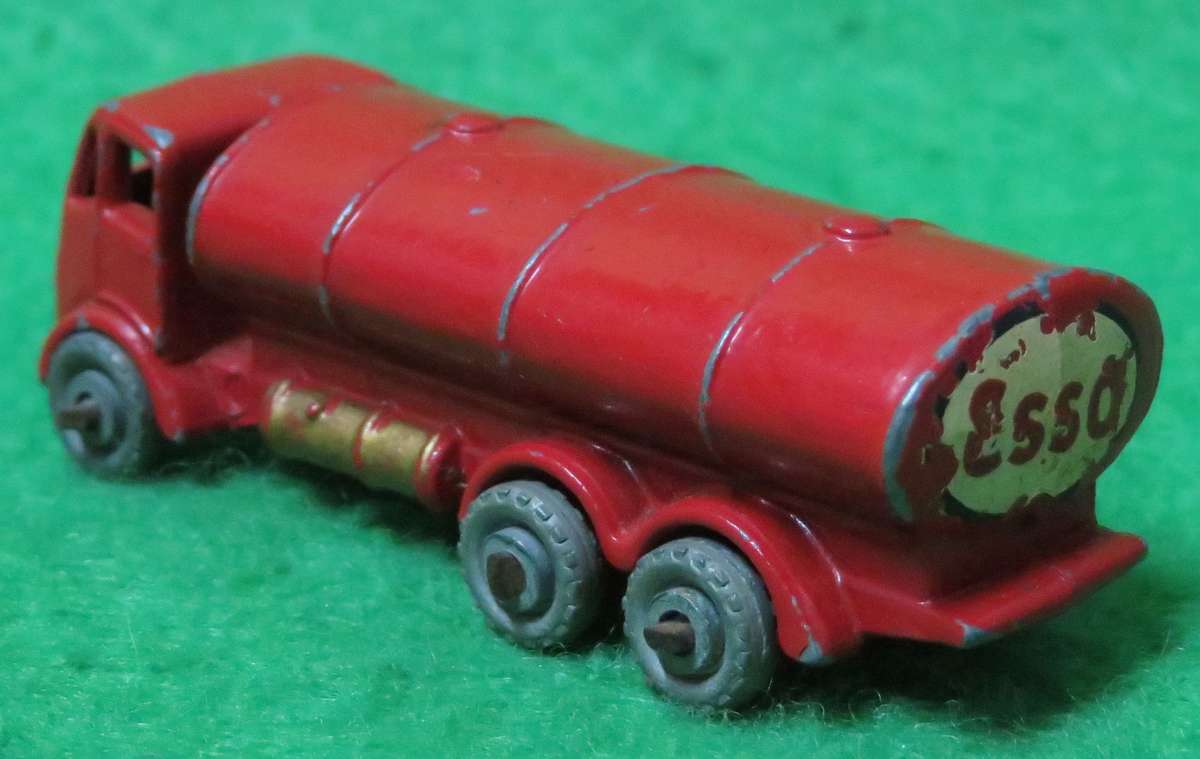 **Lesney No.**E.R.F. ESSO Petrol Tanker - Gold grill & Diesel tanks **Made in England**Vintage**