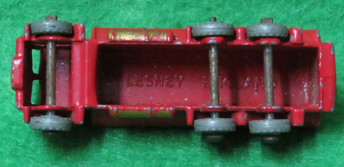 **Lesney No.**E.R.F. ESSO Petrol Tanker - Gold grill & Diesel tanks **Made in England**Vintage**