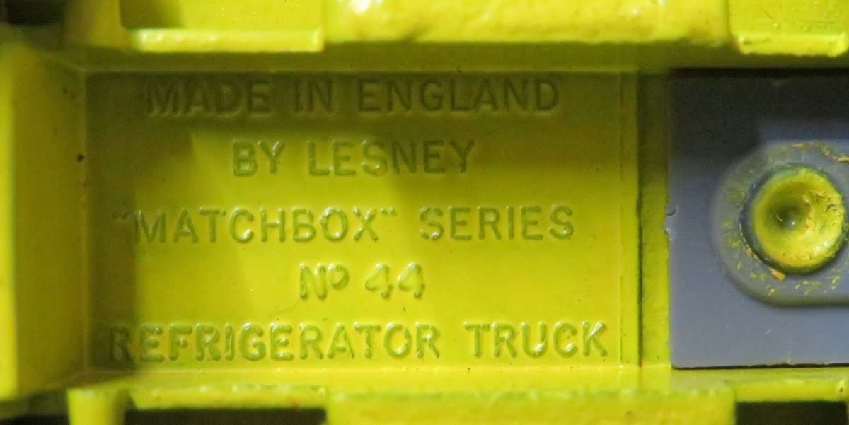 **Matchbox Lesney No.44**GMC - Refrigerator Truck**1971**Vintage**Very good condition**