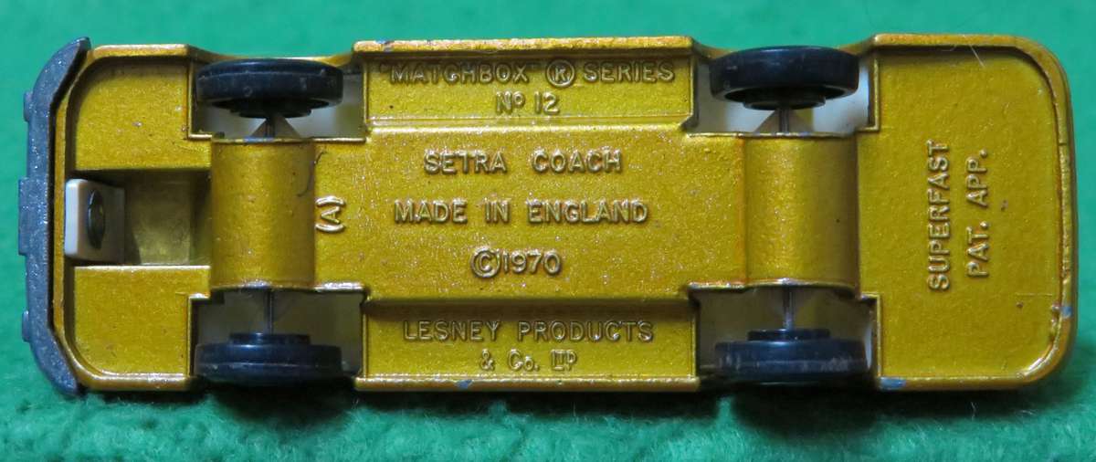 **Matchbox Lesney No.12**Setra Coach S80**1971**Vintage**Very good condition**