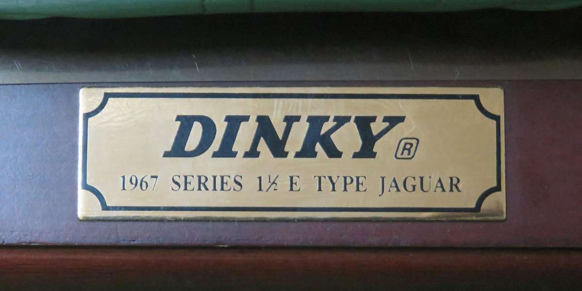 Matchbox DINKY**1967 Series 1½ E-Type Jaguar**1992**All metal model - pewter**1/43**