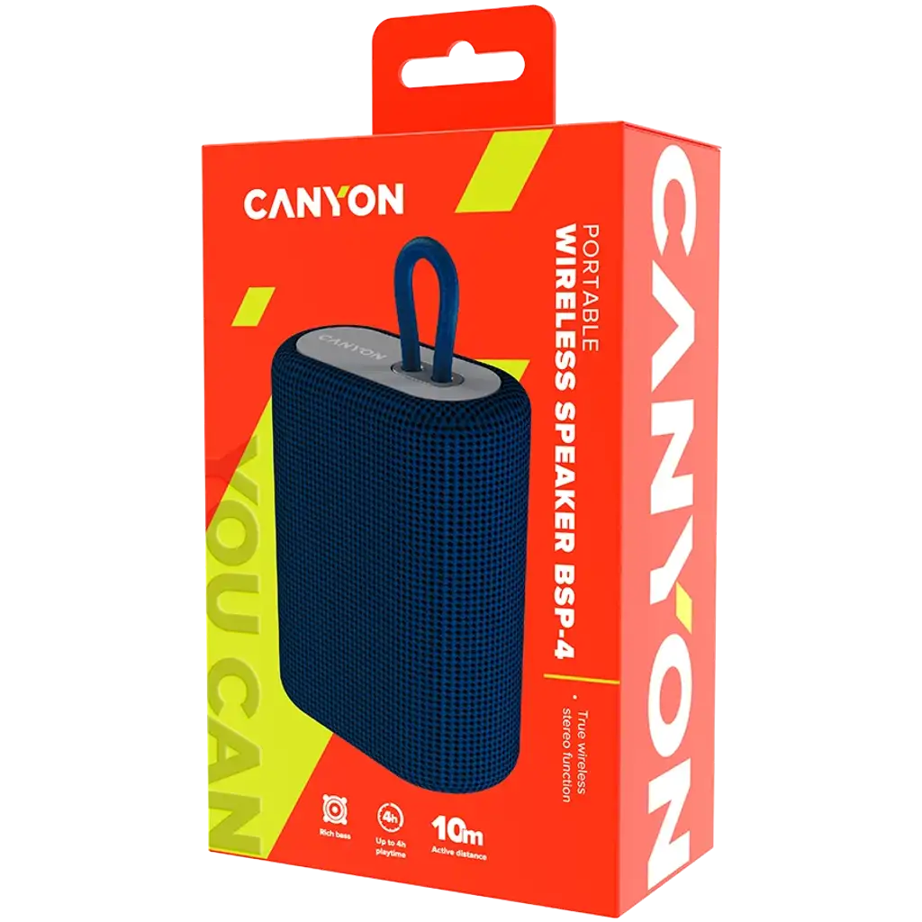 CANYON BSP-4 BT Speaker - Blue